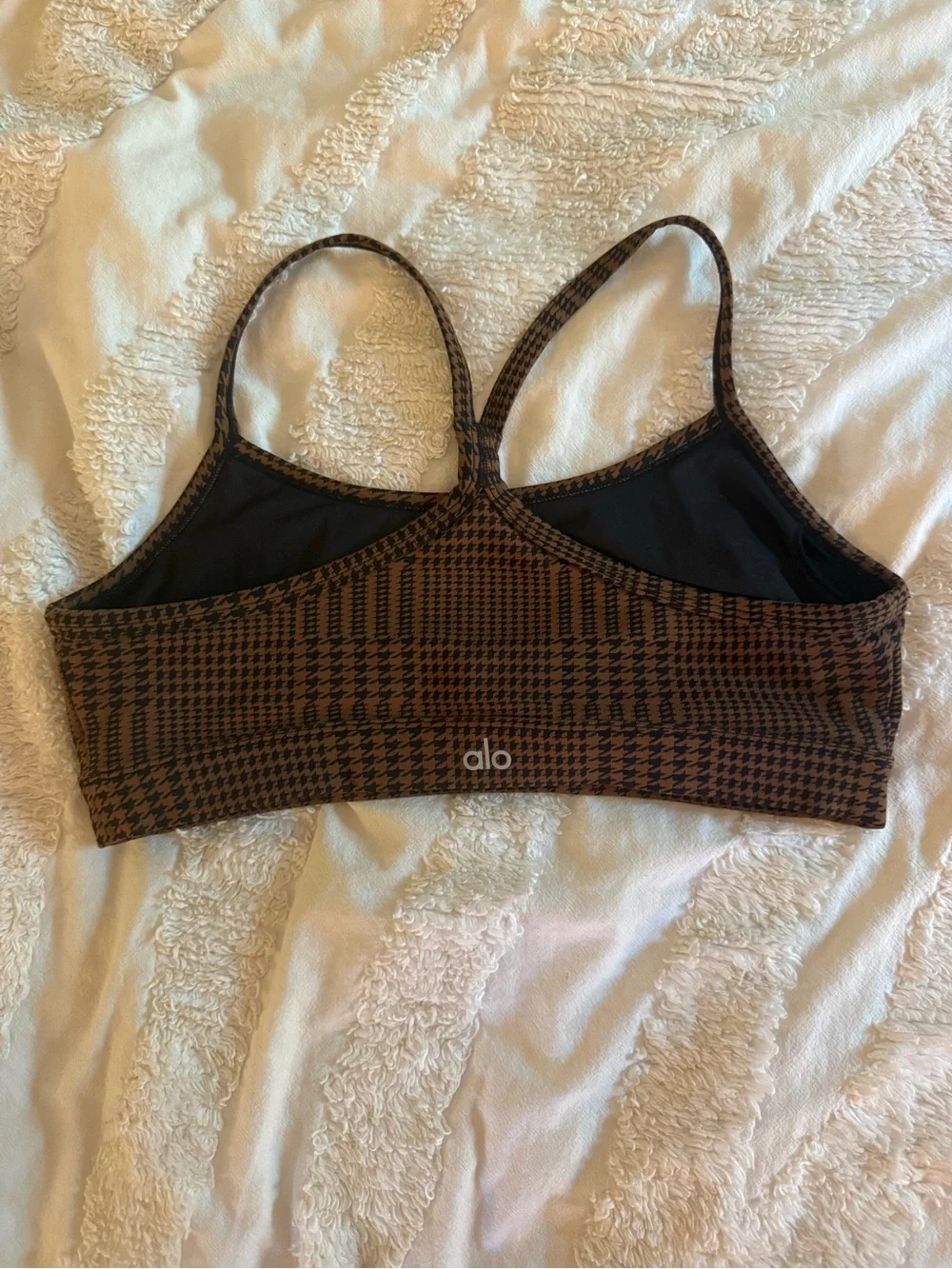 ALO Yoga plaid houndstooth